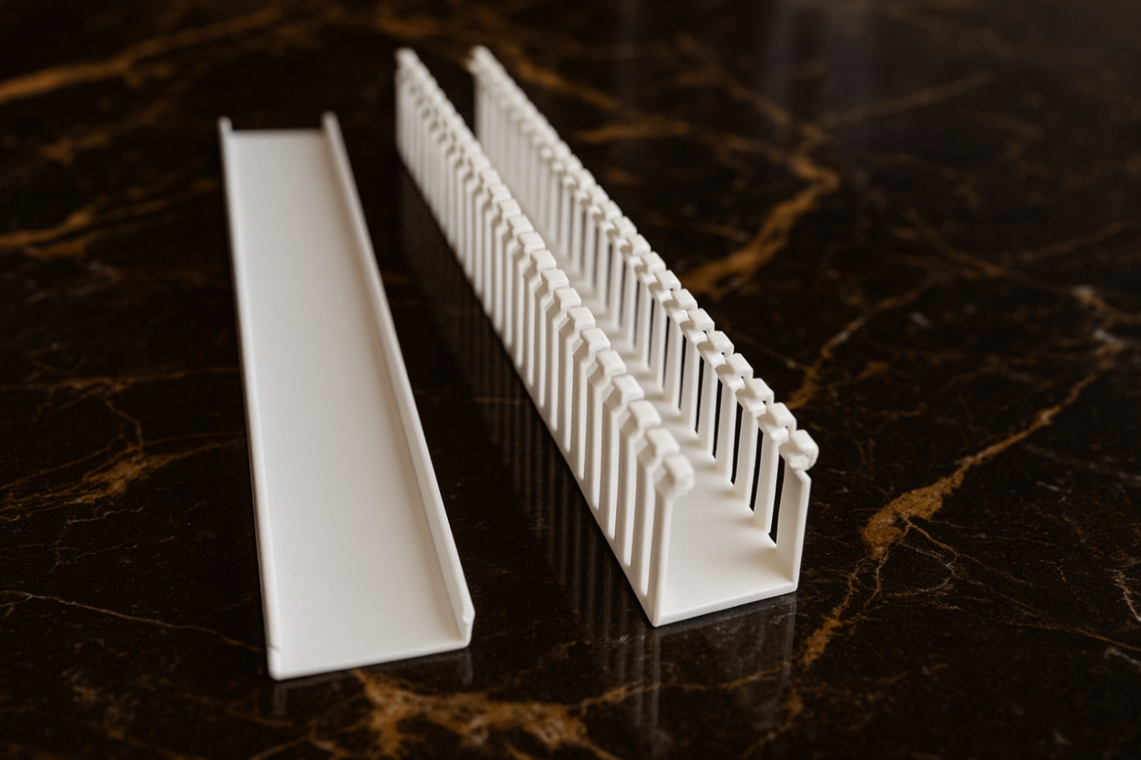 Wire Channel Cable Duct white, CD 40x40x245, BOX OF 15