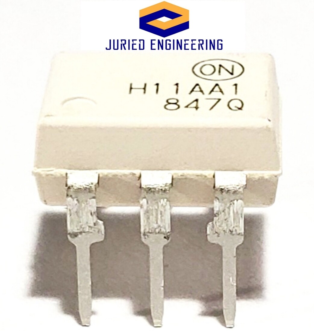 10PCS Fairchild ON Semiconductor H11AA1M H11AA1 DIP-6 Through Hole Optocoupler