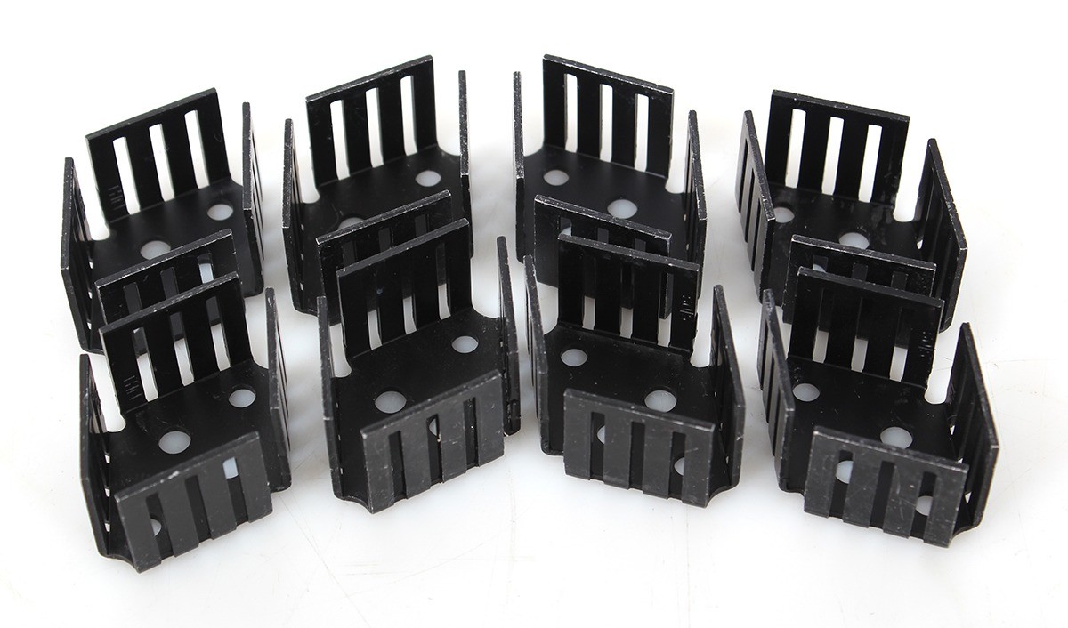 Lot of 8 Thermalloy Aavid Heat Sink for TO-3 Components THM6014