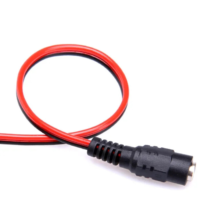 DC5521 26cm Power Cable 5.5mm x 2.1mm DC Power Jack
