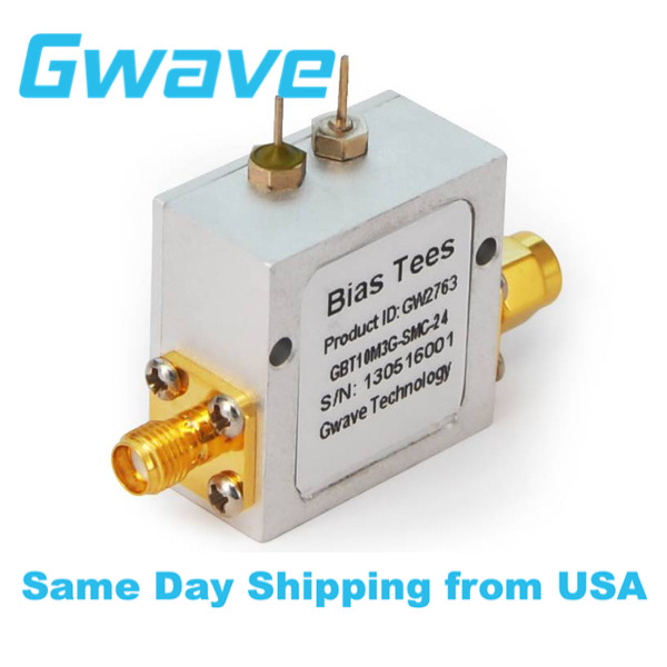 10 MHz to 4.2 GHz SMA Bias Tee Rated to 1000 mA And 72 Volts DC