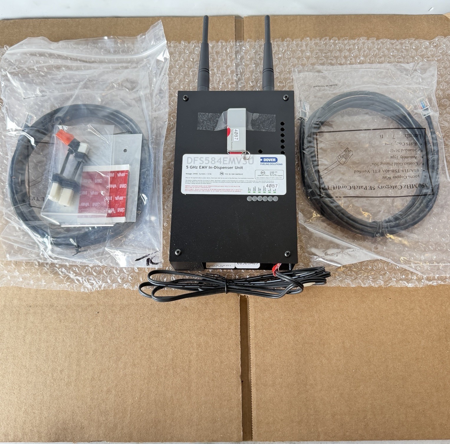 Dover DFS584EMVSU 5GHz EMV In-Dispenser Unit WU019855-0001 Complete New