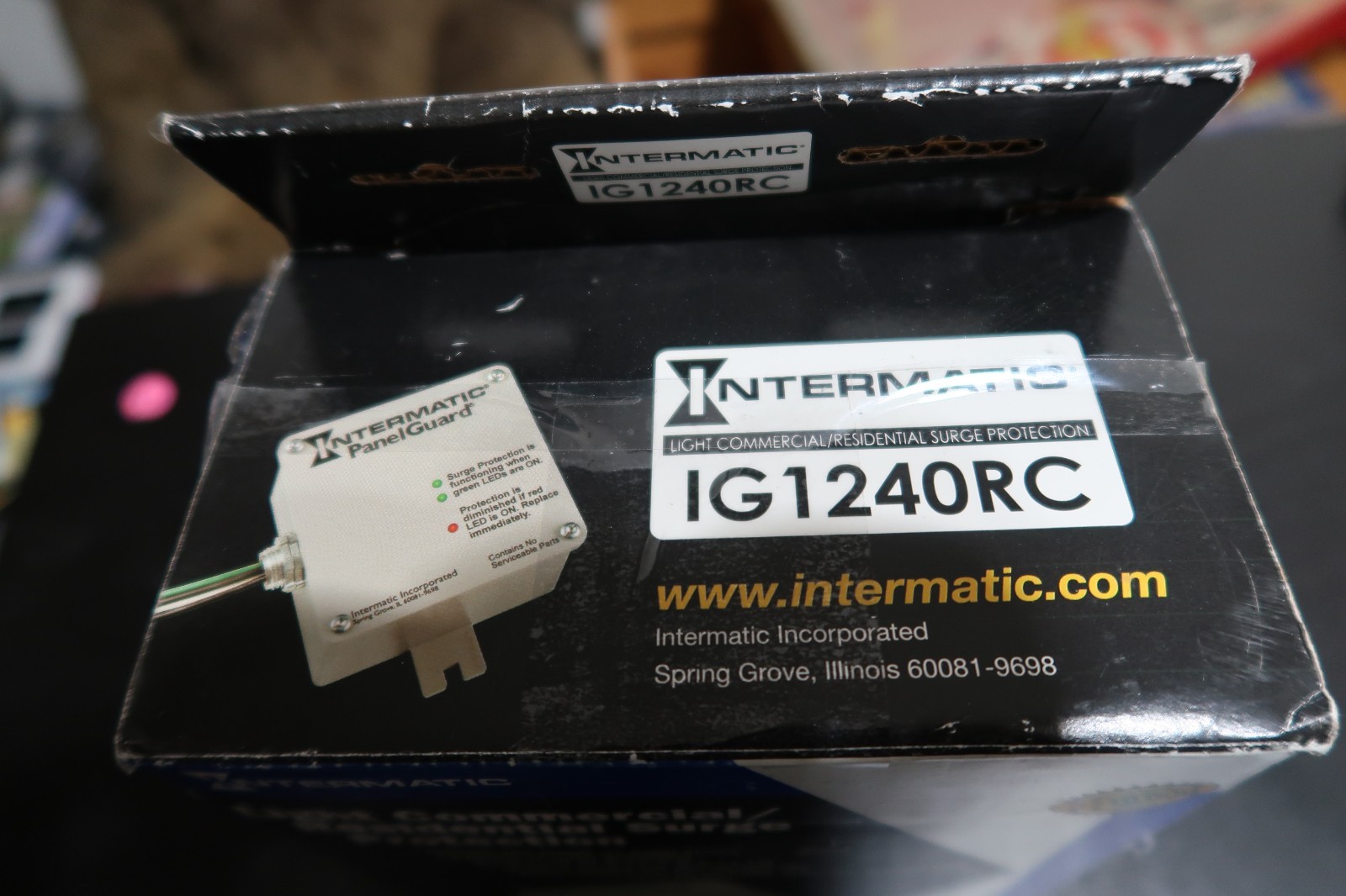 Intermatic Light Commercial / Home Panel Guard Surge Protective Device IG1240RC