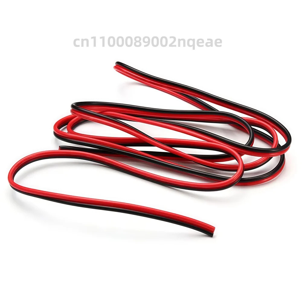 2pin Red Black Electrical Wire 18 20 22 24 26 LED Strip Cable 2 Core Tinned