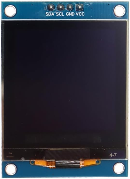 1.5 Inch SH1107 128×128 OLED Display Module I2C IIC 4 Pin White Scr Style: IIC