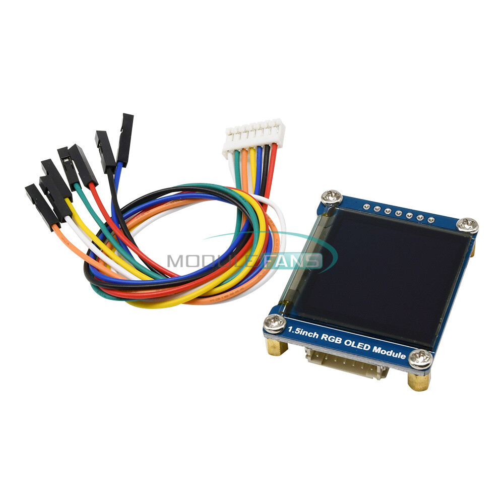 OLED 1.5″ Inch RGB Display 128×128 Expansion Module SSD1351 SPI for Raspberry Pi