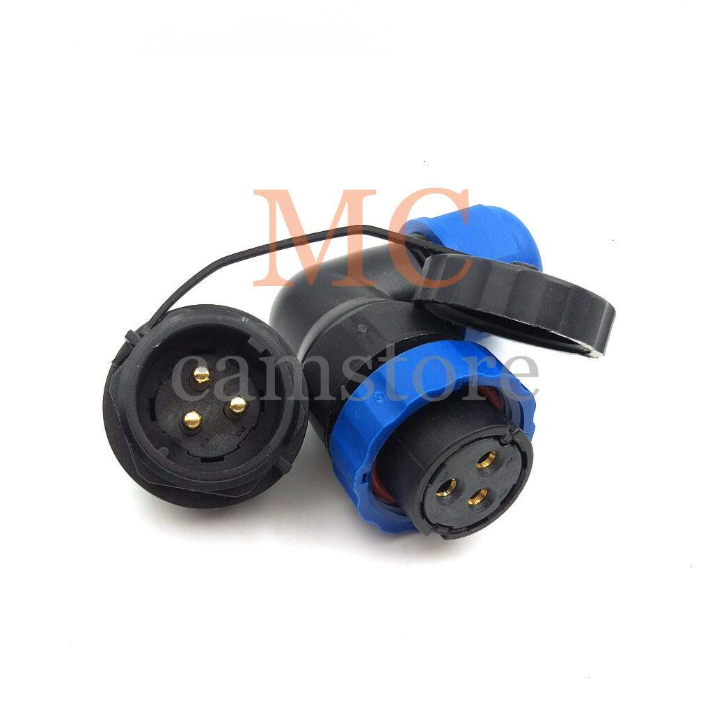 SD20 Waterproof LED Female Plug Circular Wire Connector 2 3 4 5 6 7 8 9 10 12Pin