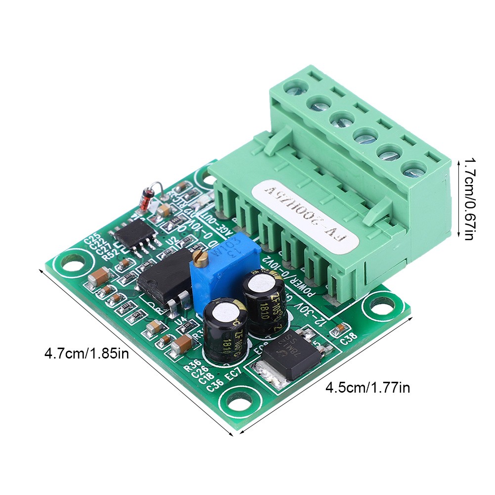 FV-200Hz5V Frequency To Voltage 0-5V Voltage Digital To Analog Inverter Module