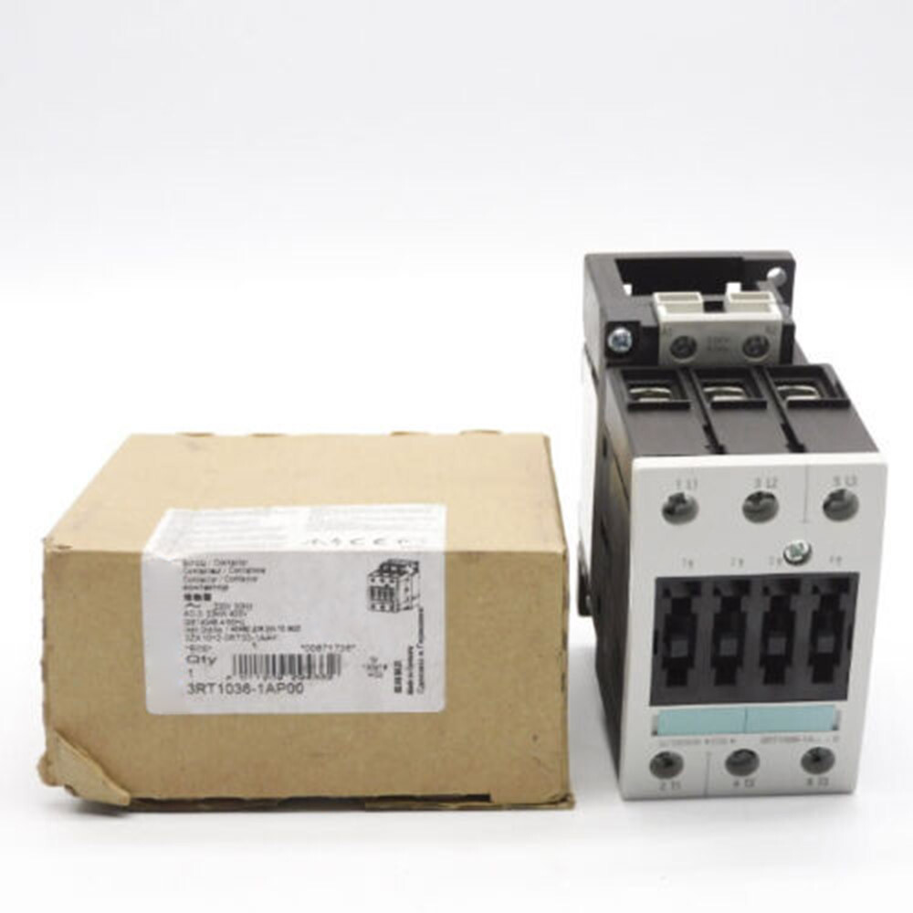 3-pole Contactor 50A 22kW 230V AC 50Hz For Siemens 3RT1036-1AP00