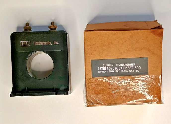 E.I.L CURRENT TRANSFORMER 2 SFT-500 50:5 A – NEW