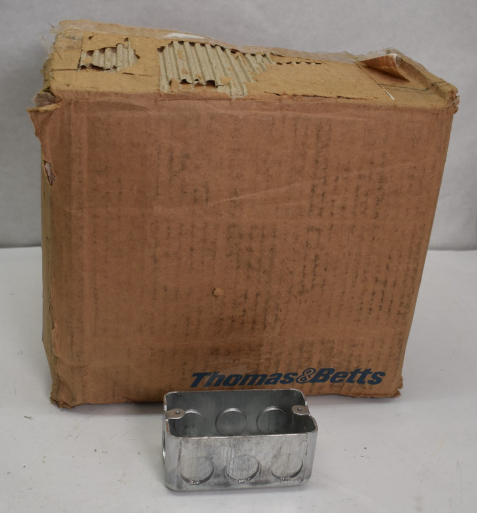 50 pk Steel City Galvanized Steel Silver Rectangle Utility Handy Box 4″ x 2-1/8″