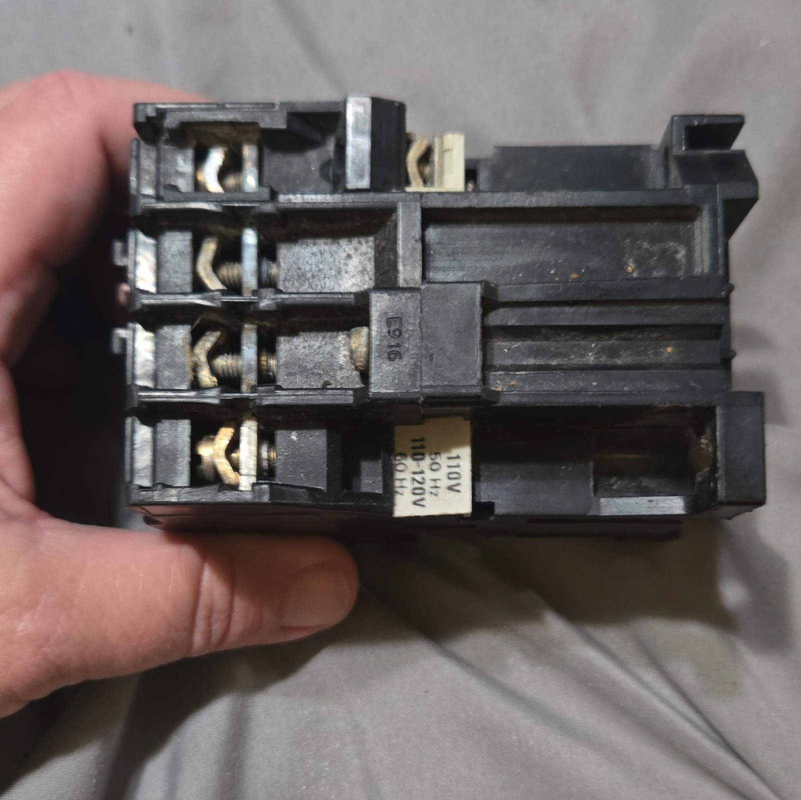 Telemecanique IEC Contactor LC1-D259 A65 110/120V Coil 25A 3-Pole AC-3