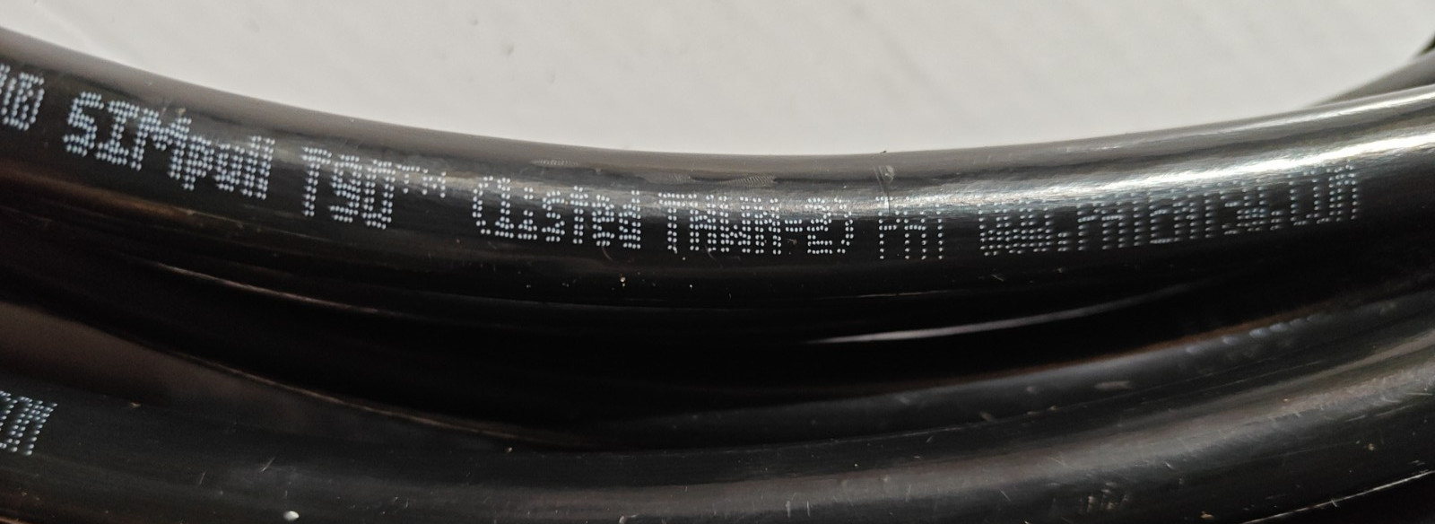 30 ft. 1/0 AWG Black Stranded Copper wire THHN THWN-2 new SIMpull Southwire line