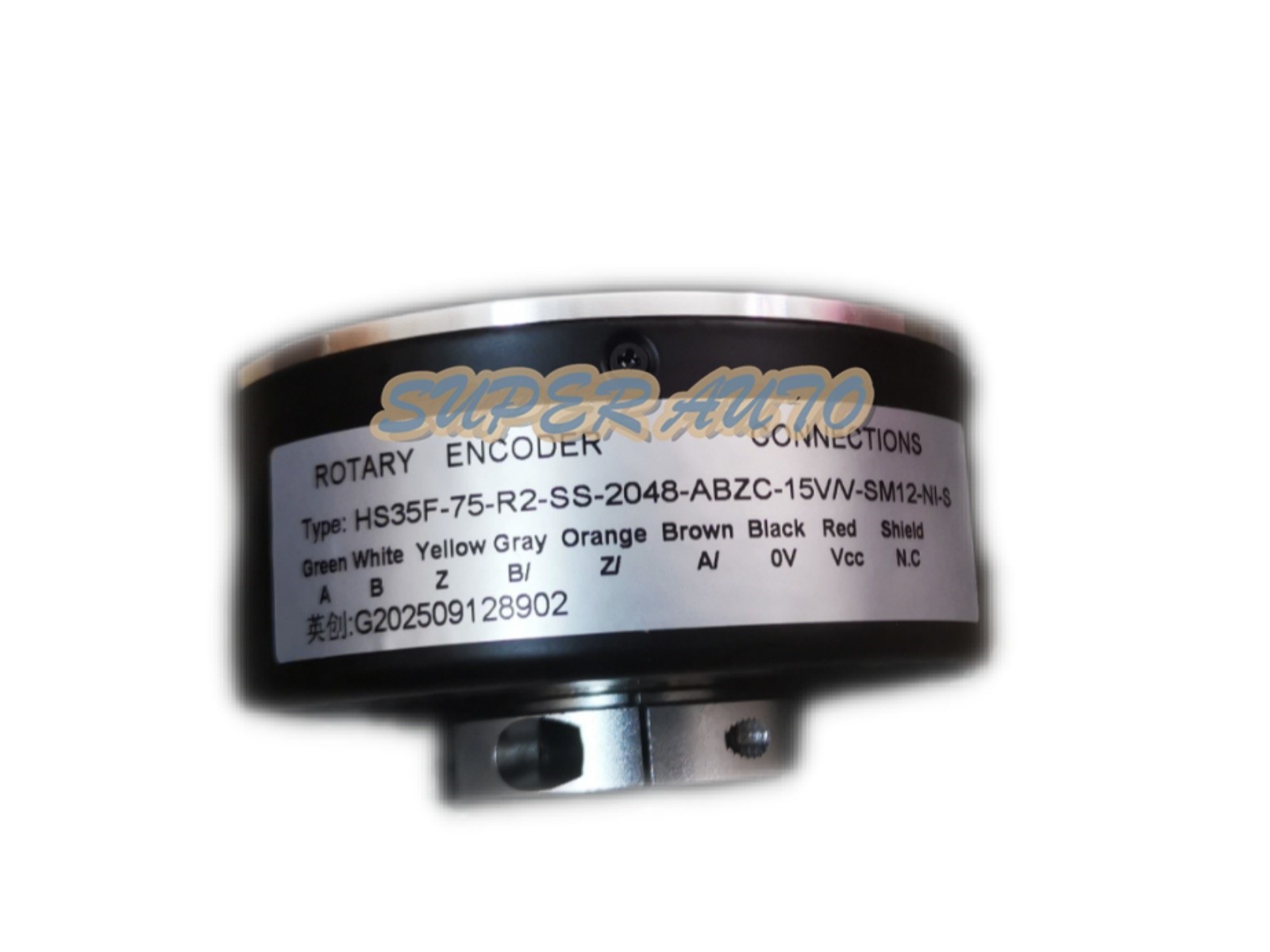 1Pcs New For Encoder HS35F-75-R2-SS-2048-ABZC-15V/V-SM12-NI-S Replacement