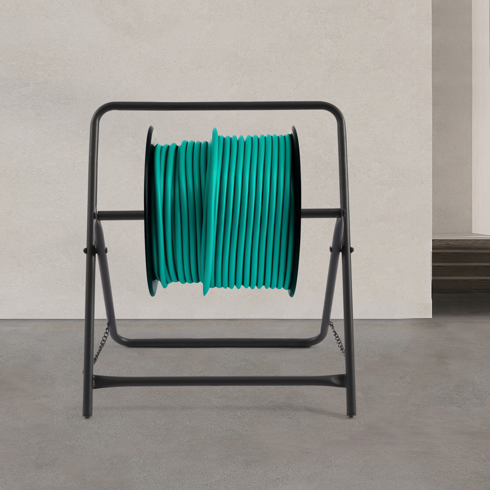 Foldable Wire Spool Rack Cable Caddy Wire Spool Dispenser Cable Holder HeavyDuty