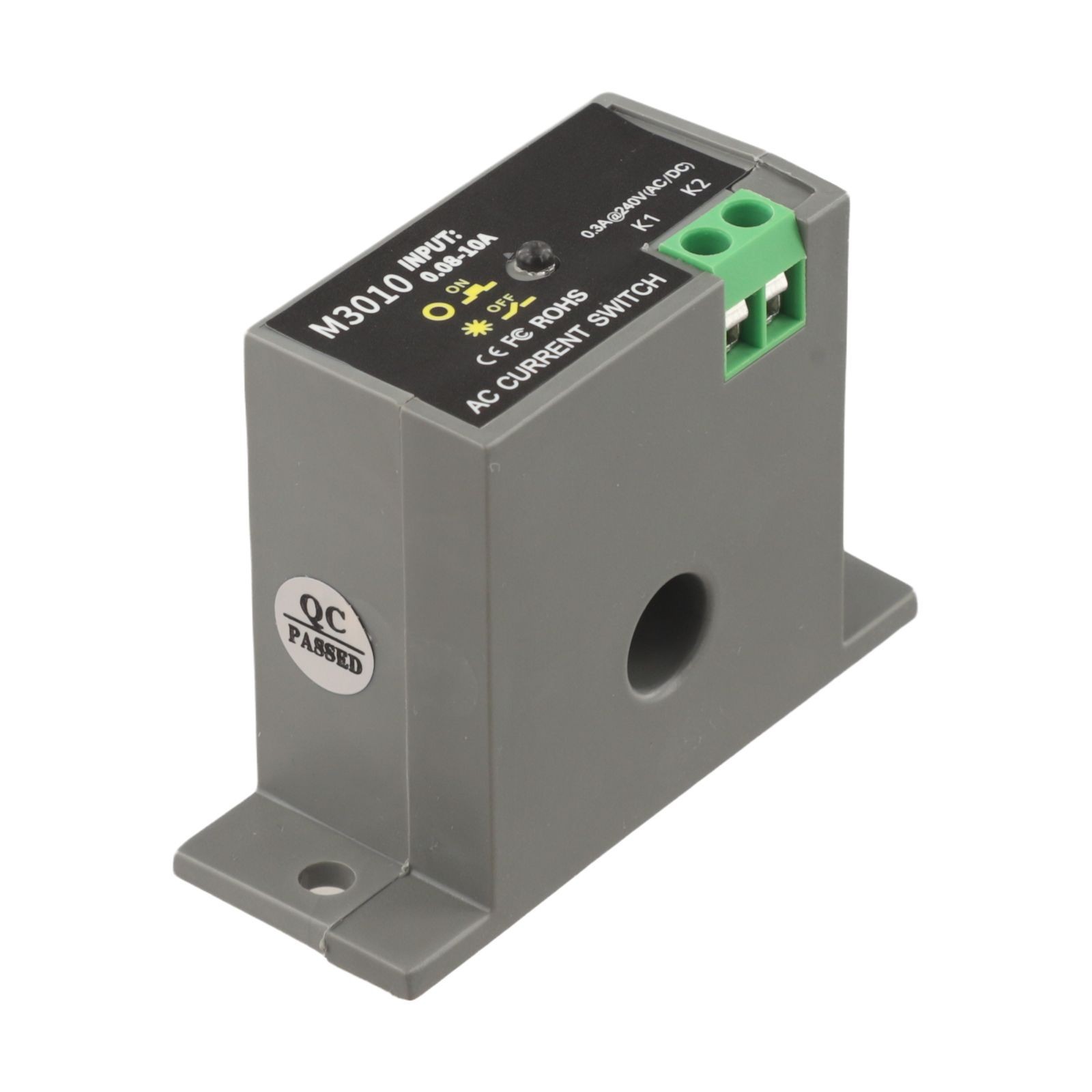 Miniature AC Current Switch with LED Status Indicator for Easy For Monitoring
