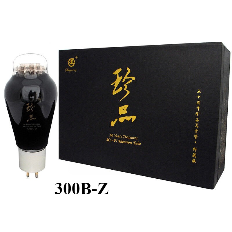 1 Matched pair 50years Shuguang Treasure 300B-Z Vacuum Tube Replace WE300B 300B