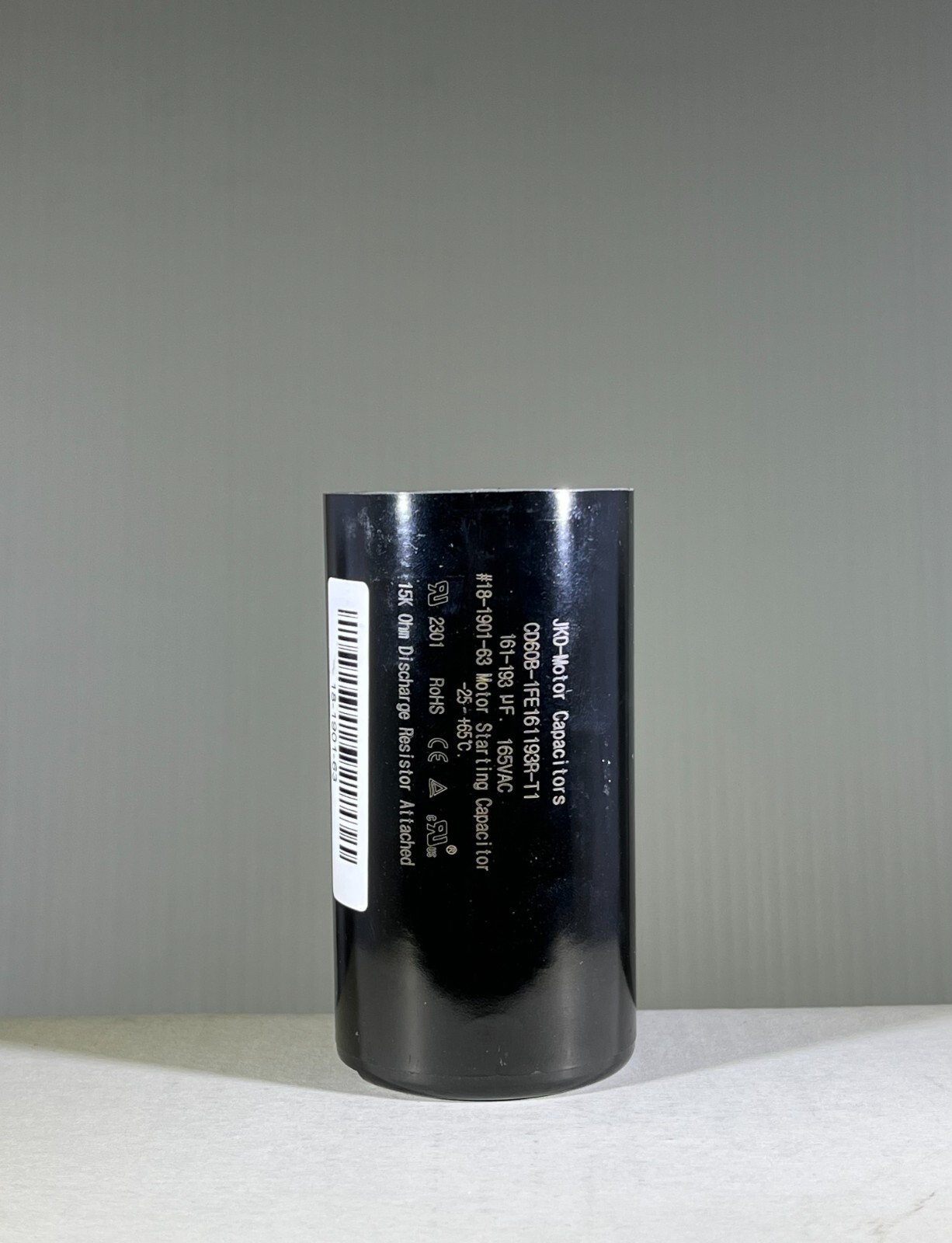 CD60B-1FE161193R-T1 161-193 uF 165 VAC Starting Capacitor 18-1901-63