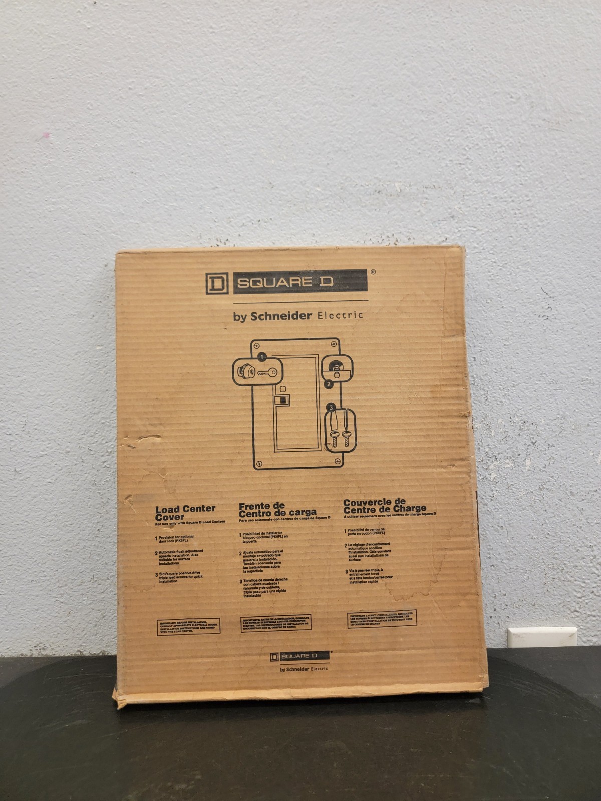 Square D QOC16US Electrical Panel Cover QO Load Center Breaker Box Cover Sealed