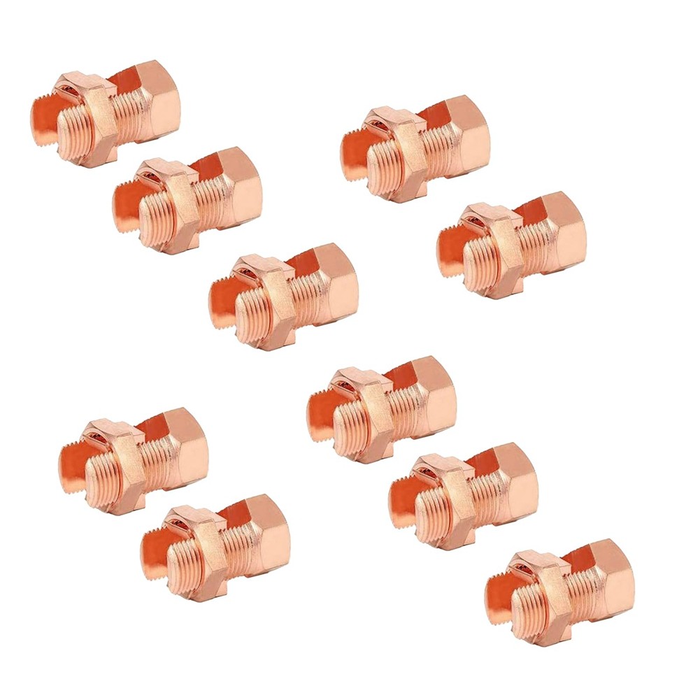 10Pcs Split Bolt Connector, Grounding Split Bolt Connector Split Bolt5889