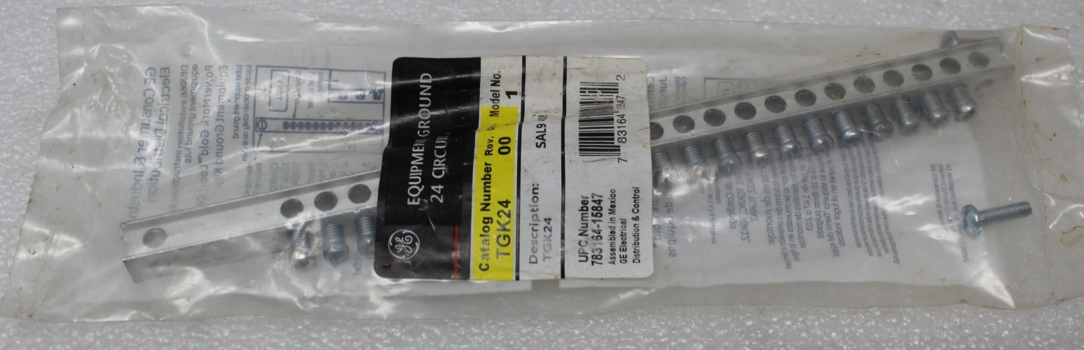 Brand New GE Industrial TGK24 24 Hole Load Center Ground Bar Kit