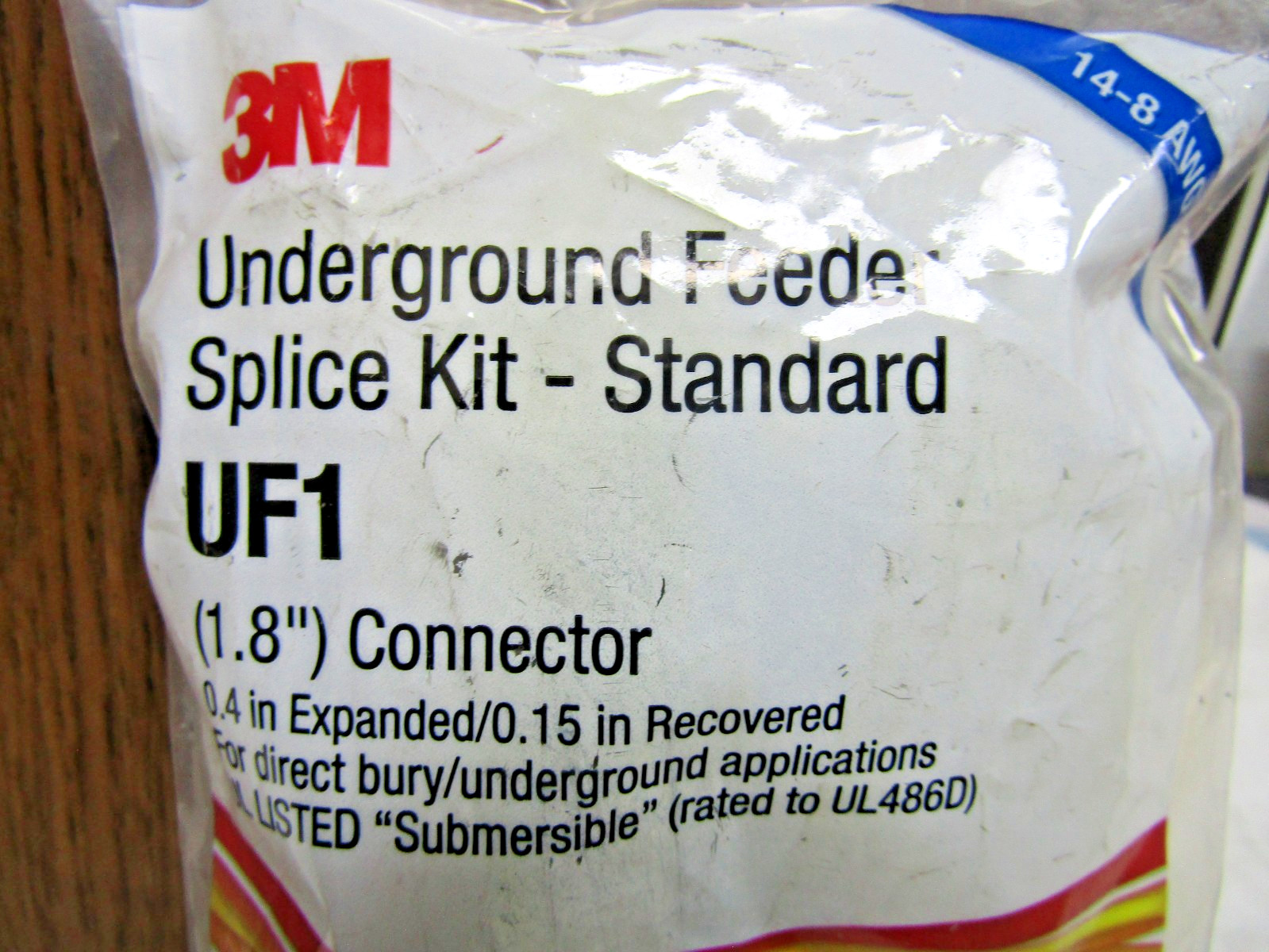✌️NEW 3M UF1 UNDERGROUND FEEDER SPLICE KIT STANDARD SUBMERSIBLE 1/8″ CONNECTOR