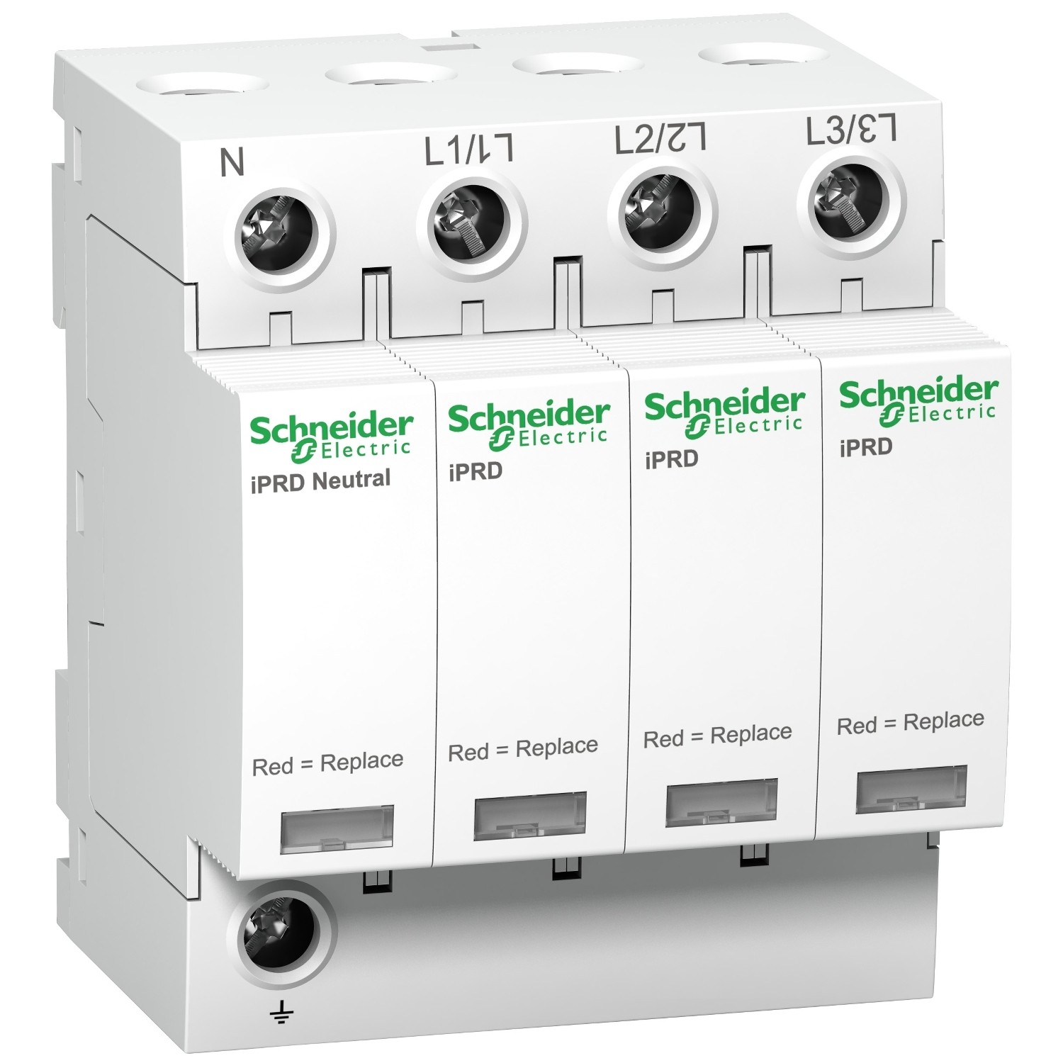 Schneider A9L40601 IPF modular surge arrester – 3P + N – 350V